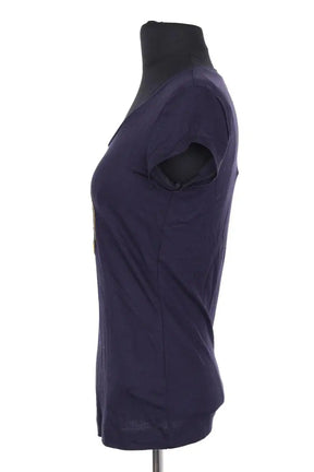 T-shirt Emporio Armani Marine en Viscose