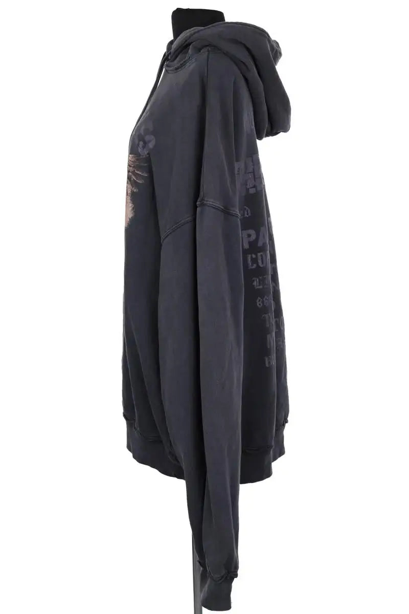 Sweatshirt The Kooples Gris en Coton