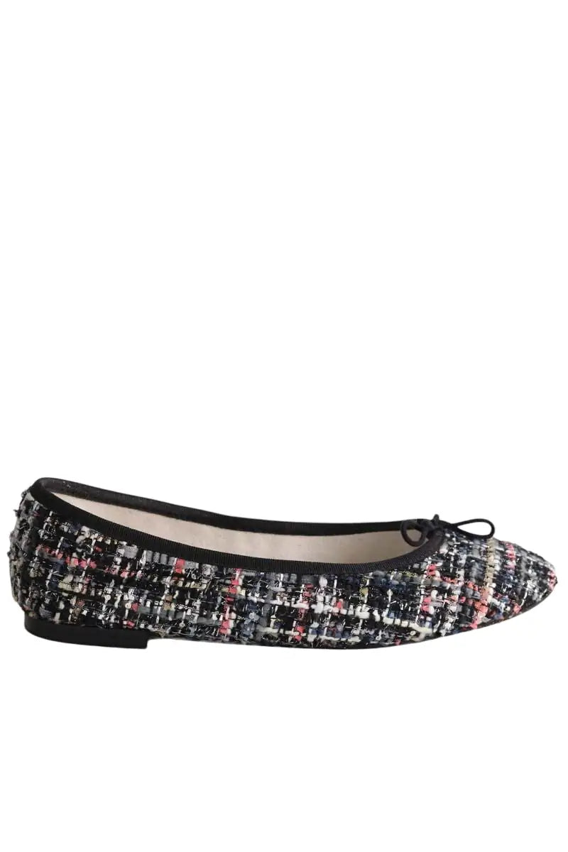 Ballerines Repetto Noir en Tissu, taille 40 - Seconde Main