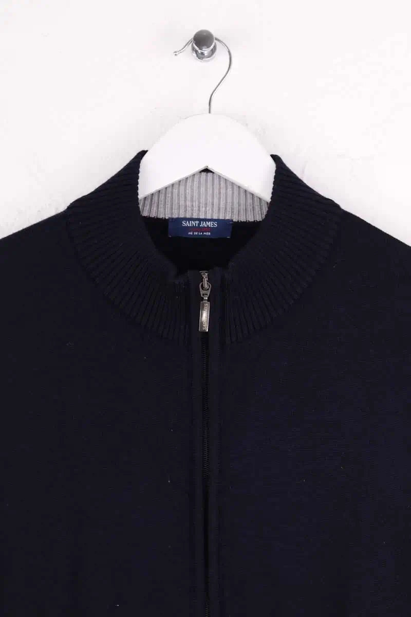 Gilet Saint James Marine en Laine
