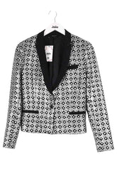 Blazer The Kooples Argent en Synthétique, taille S - Seconde Main