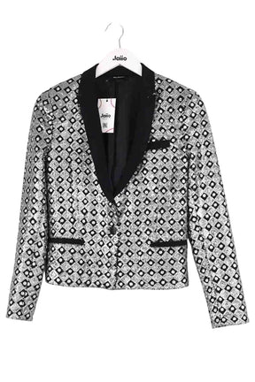 Blazer The Kooples Argent en Synthétique, taille S - Seconde Main