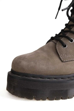 Boots à lacets Dr. Martens Gris en Cuir
