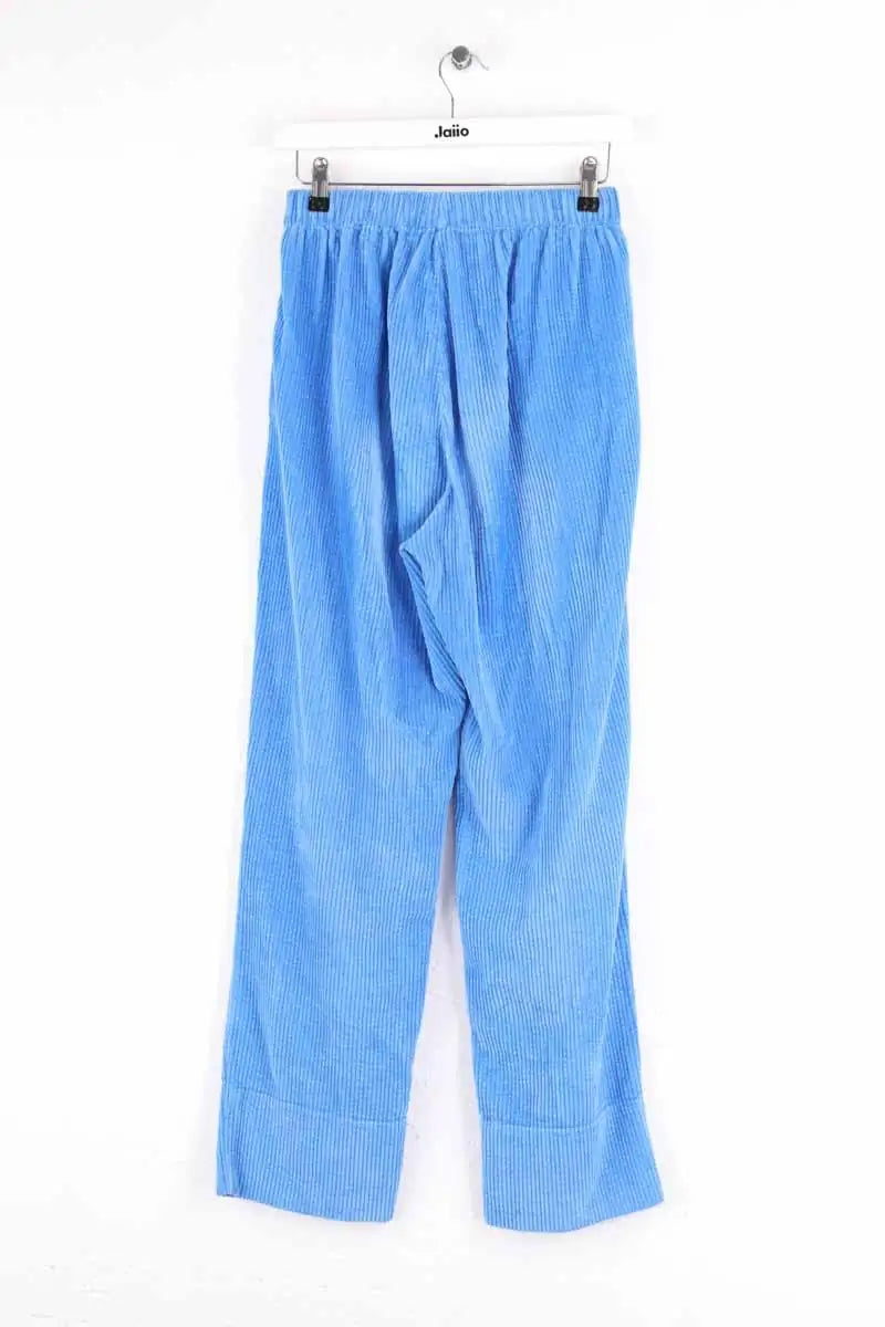 Pantalon droit American Vintage Bleu en Coton