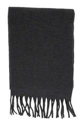 Foulard American Vintage Anthracite en Laine - Seconde Main