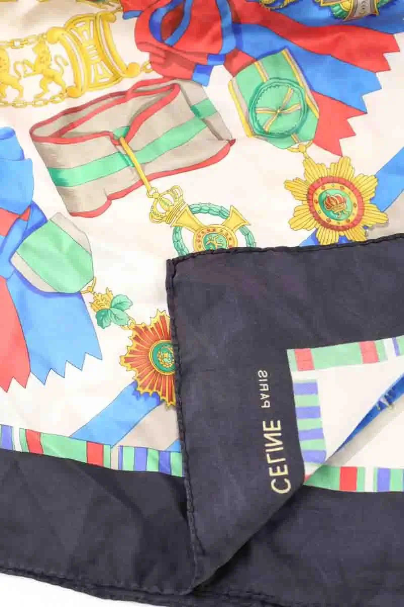 Foulard Celine Multicolore en Soie