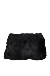 Foulard Celine Noir en Fourrure - Seconde Main