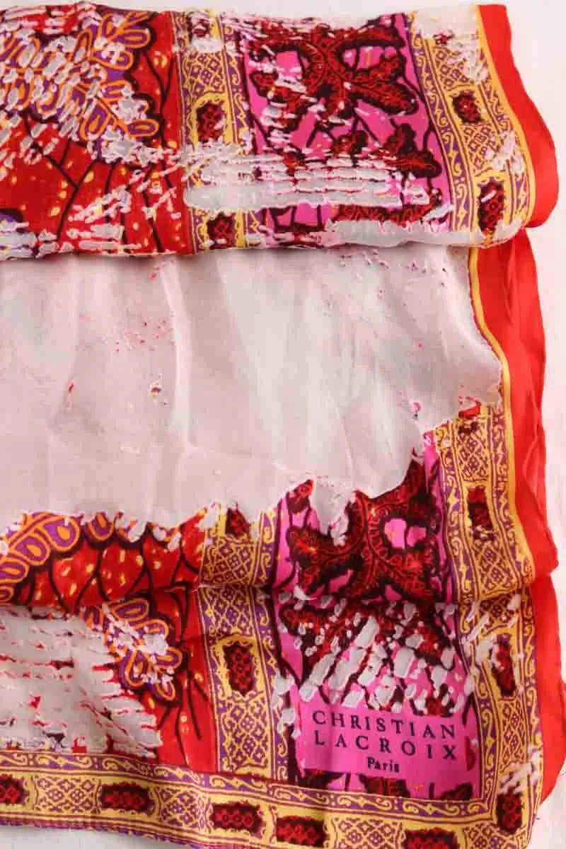Foulard Christian Lacroix Rose en Synthétique