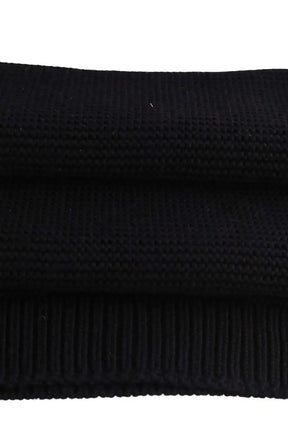 Foulard Courrèges Noir en Laine