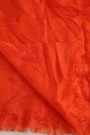 Foulard Gerard Darel Orange en Viscose