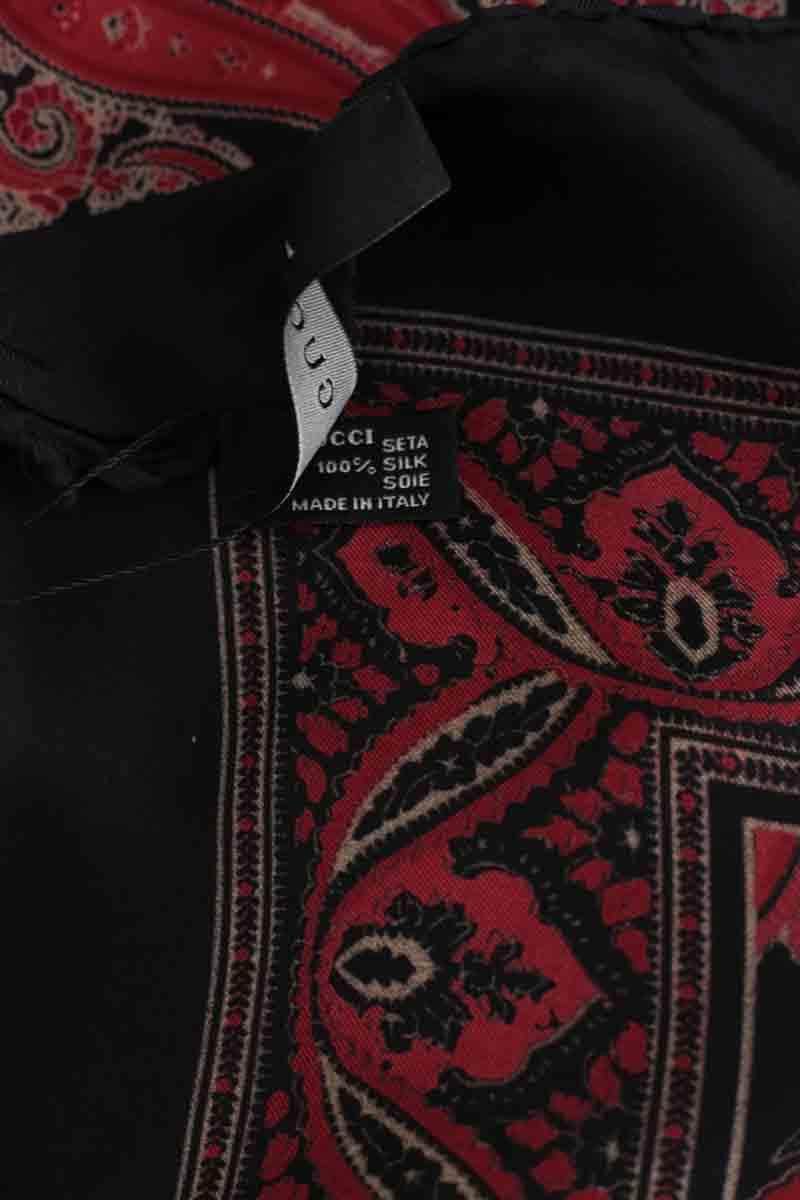 Foulard Gucci Noir en Soie