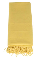 Foulard Hermès Jaune en Laine - Seconde Main