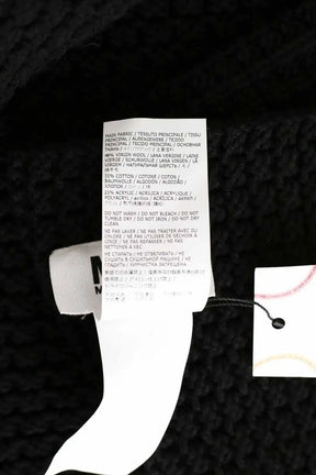 Foulard Maison Martin Margiela Noir en Laine