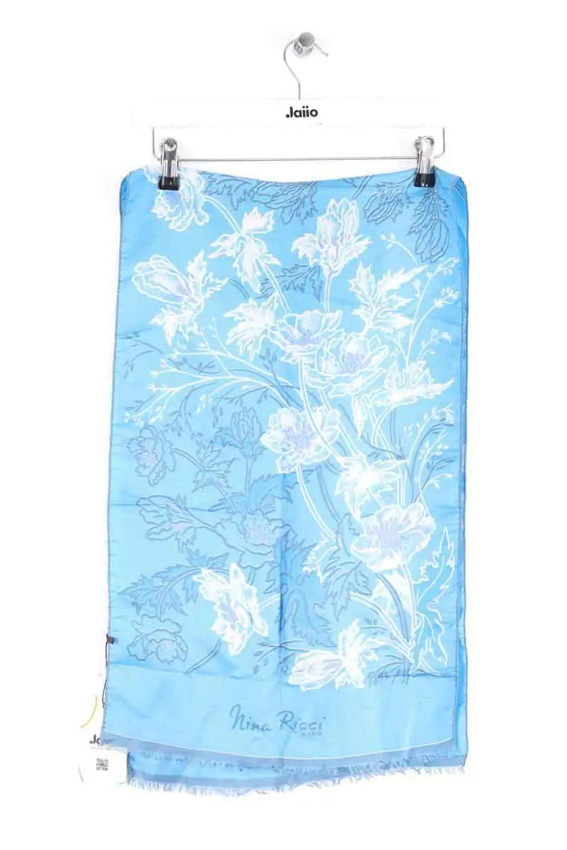 Foulard Nina Ricci Bleu en Soie