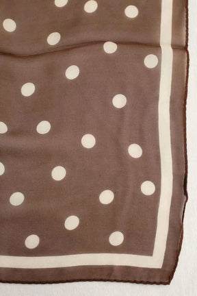 Foulard Ralph Lauren Marron en Soie
