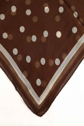 Foulard Ralph Lauren Marron en Soie