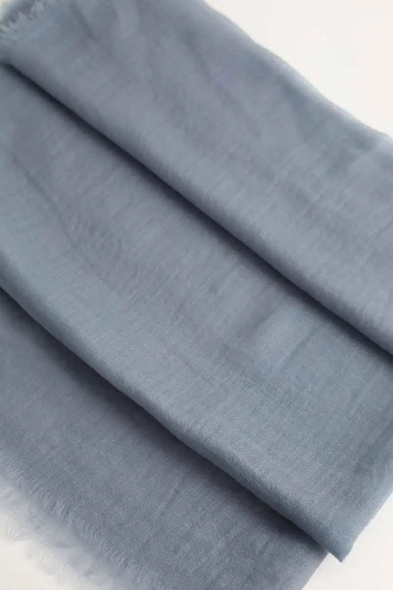 Foulard Richard Mille Bleu en Cachemire