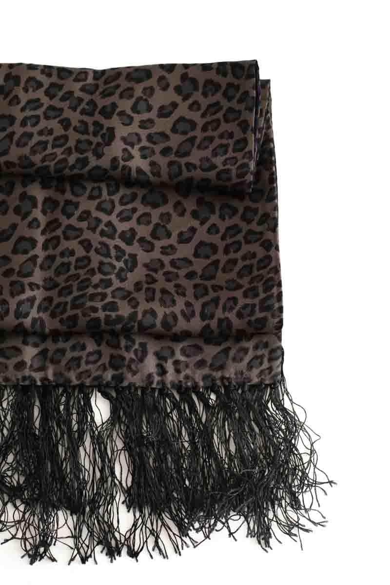 Foulard The Kooples Marine en Soie