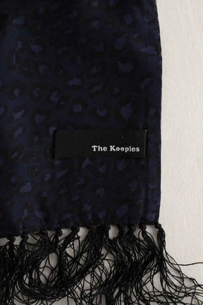 Foulard The Kooples Marine en Soie