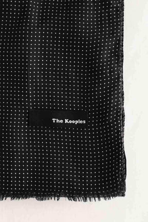 Foulard The Kooples Noir en Laine