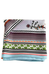 Foulard Tory Burch Multicolore en Soie - Seconde Main