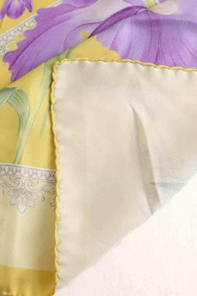 Foulard Versace Jaune en Soie