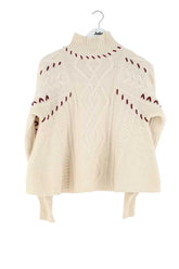 Pull Ba&Sh Ecru en Laine, taille XS - Seconde Main