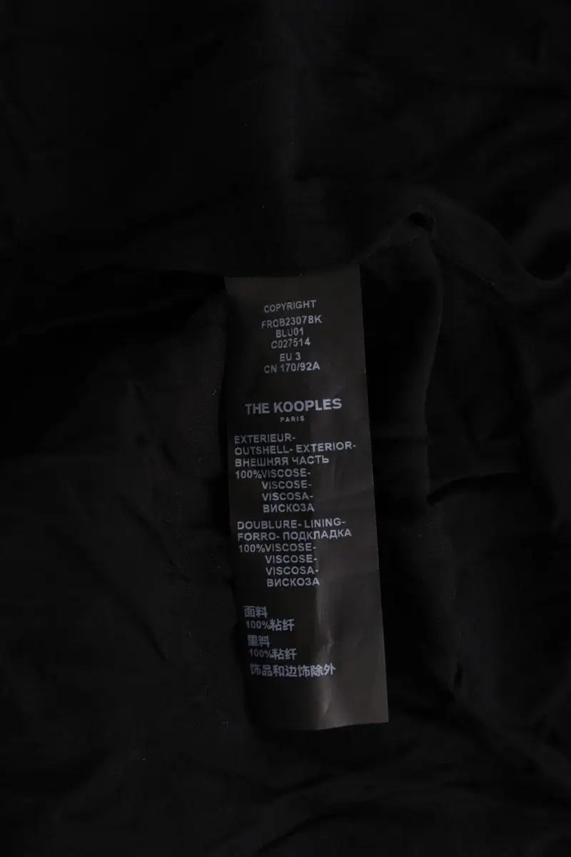 Robe The Kooples Bleu en Synthétique
