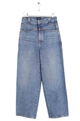 Jean droit Khaite Bleu en Coton, taille S - Seconde Main