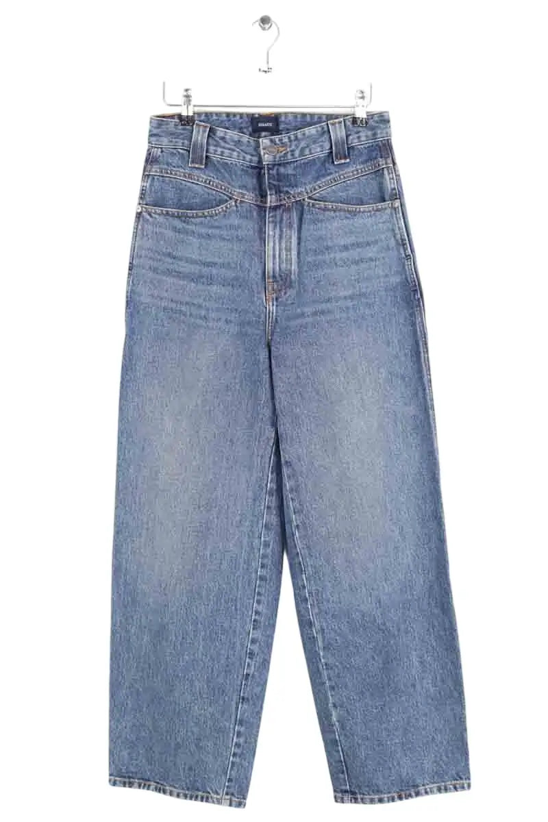 Jean droit Khaite Bleu en Coton, taille S - Seconde Main