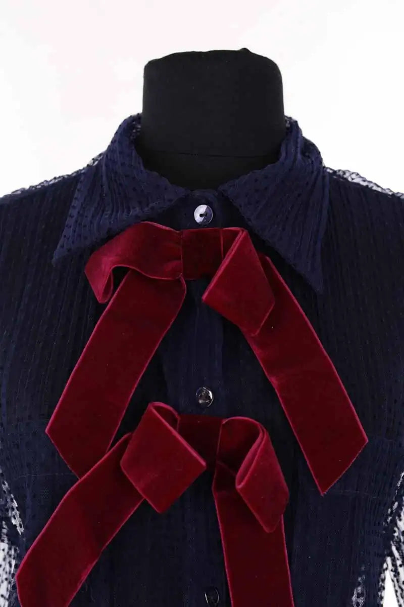Chemise La Veste Bleu en Synthétique