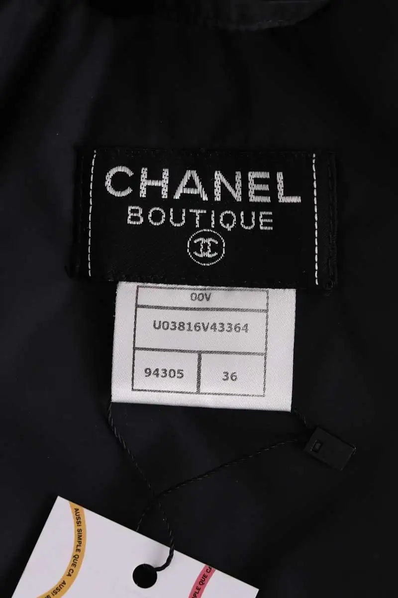 Veste Chanel Noir en Synthétique