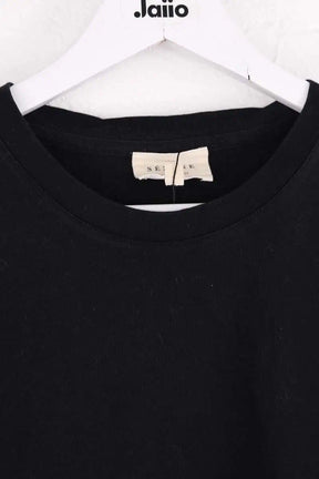 T-shirt Sézane Noir en Coton