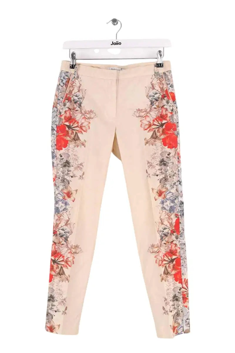 Pantalon droit Marella Beige en Viscose, taille S - Seconde Main
