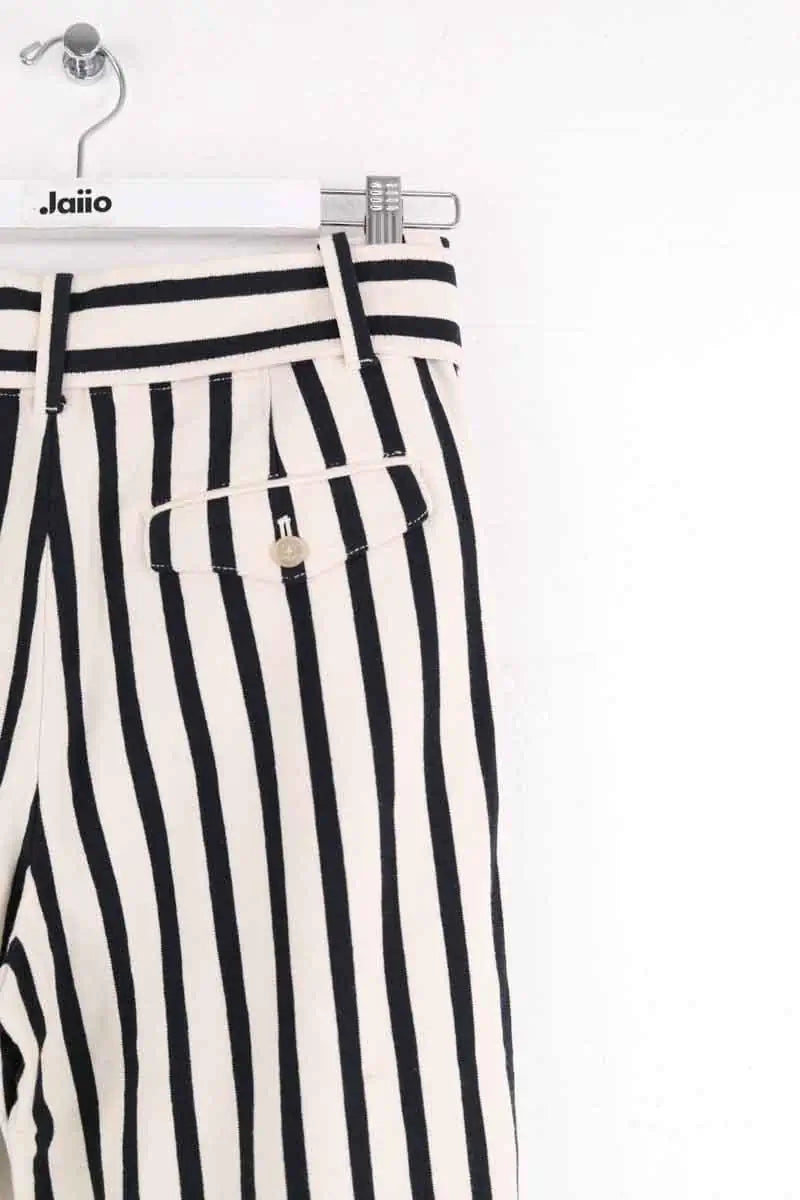 Pantalon droit Ralph Lauren Ecru en Coton