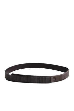 Ceinture en cuir Giorgio Armani Marron en Cuir, taille M - Seconde Main