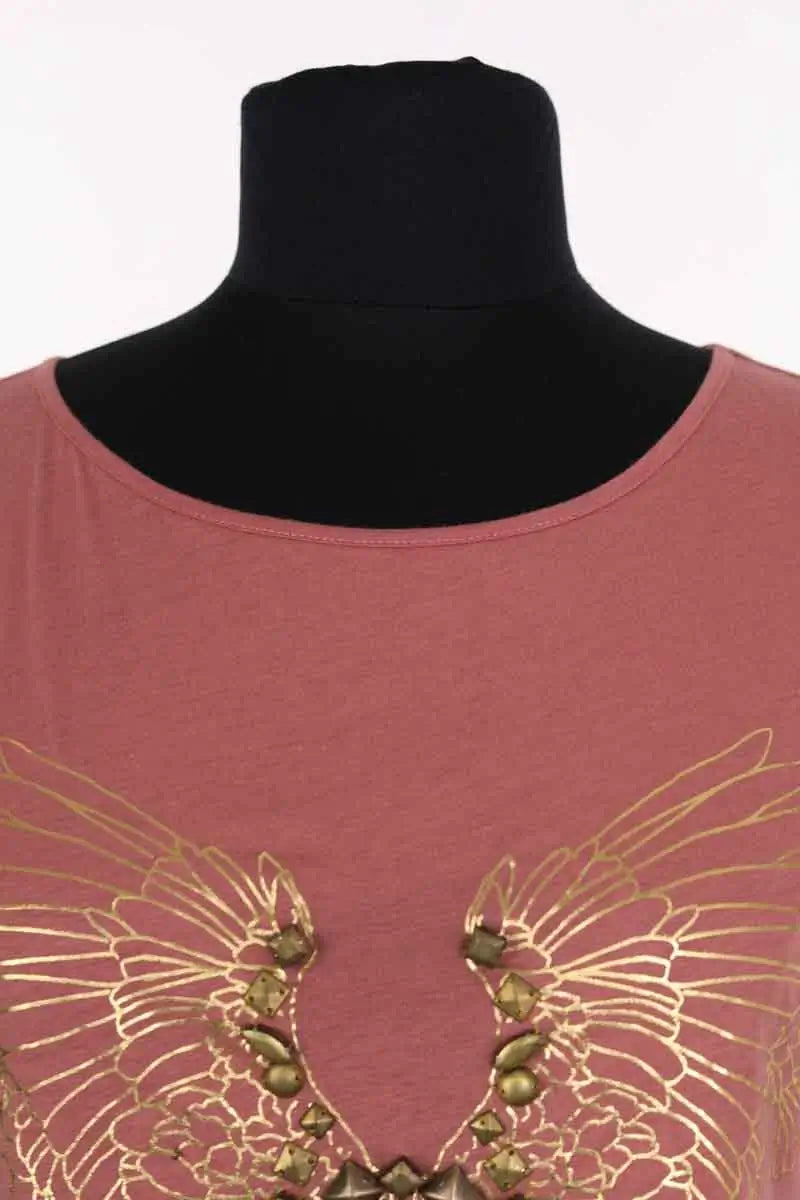 Top Balmain Marron en Coton
