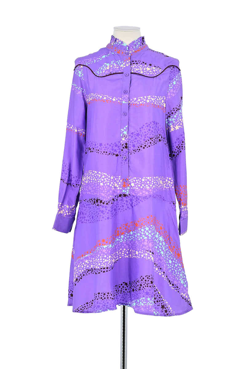 Robe Isabelle Blanche  Violet