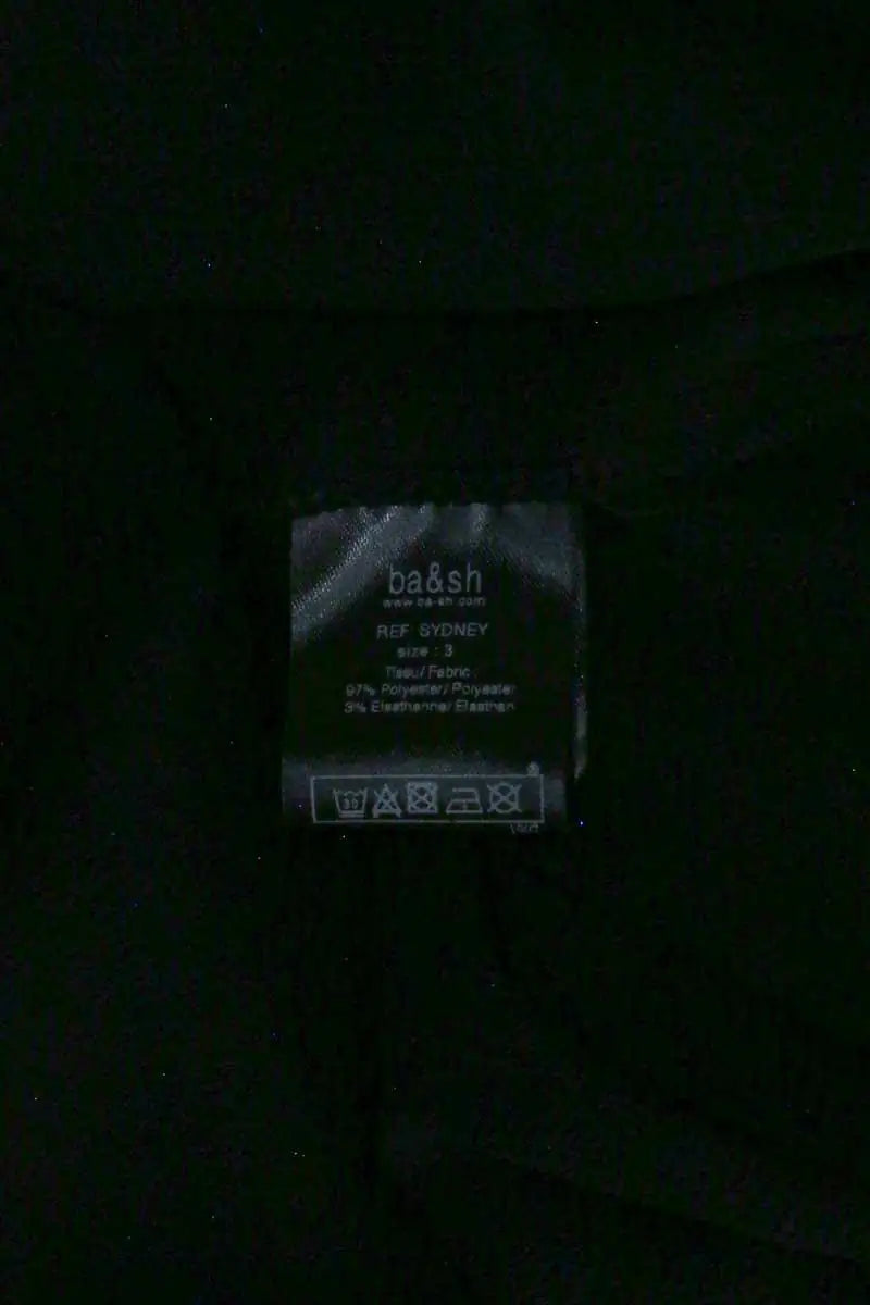 Blouse Ba&Sh Noir en Synthétique