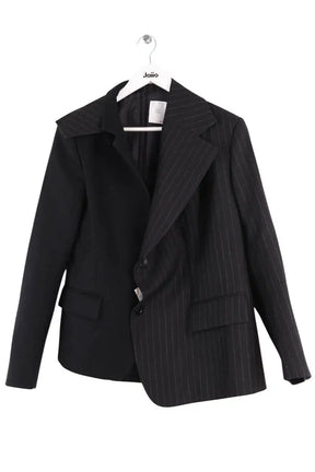 Blazer Sacai Noir en Laine, taille M - Seconde Main