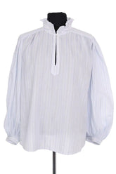 Blouse Ba&Sh Bleu en Coton, taille S - Seconde Main
