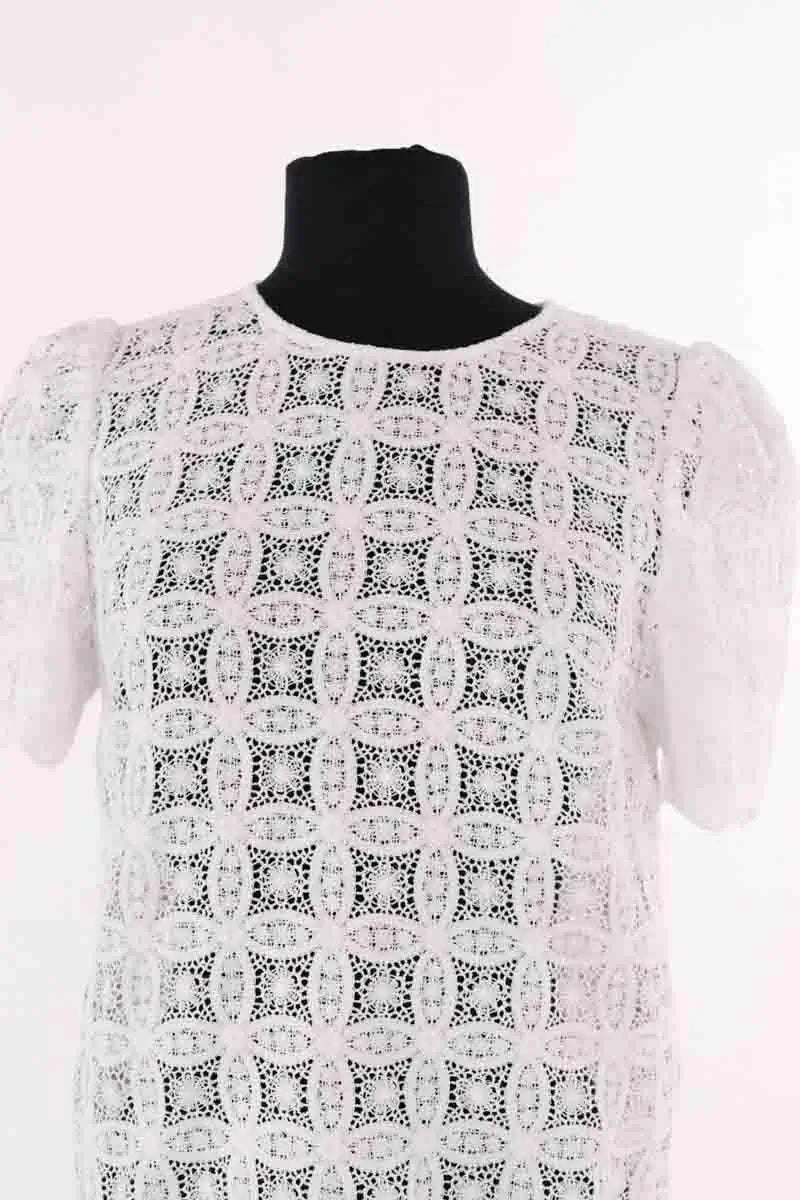 Blouse Sézane Blanc en Coton