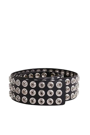 Ceinture en cuir Iro Noir en Cuir, taille M - Seconde Main
