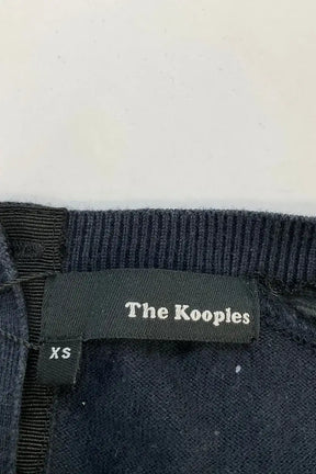 Cardigan The Kooples Marine en Coton