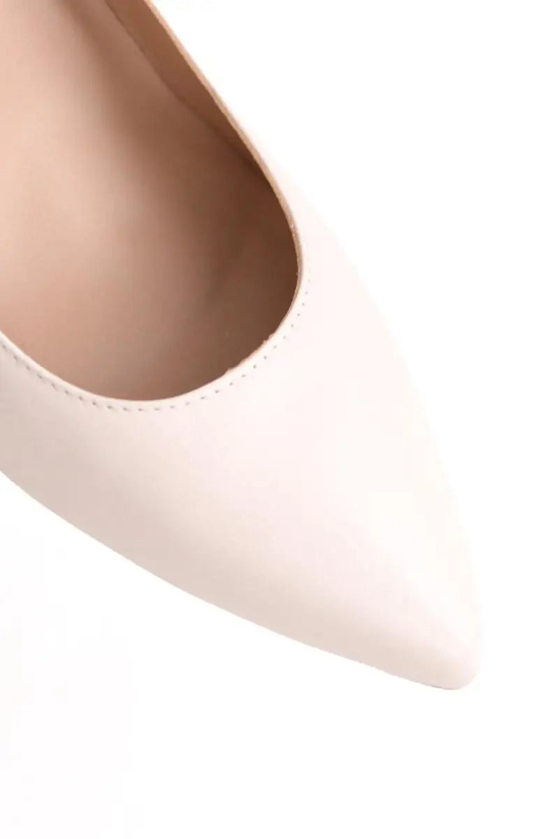 Talons LK Bennett Floret Ecru en Cuir