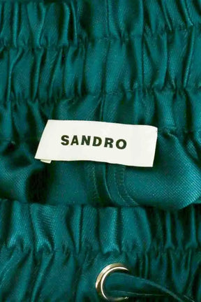 Bermuda Sandro Bleu en Synthétique