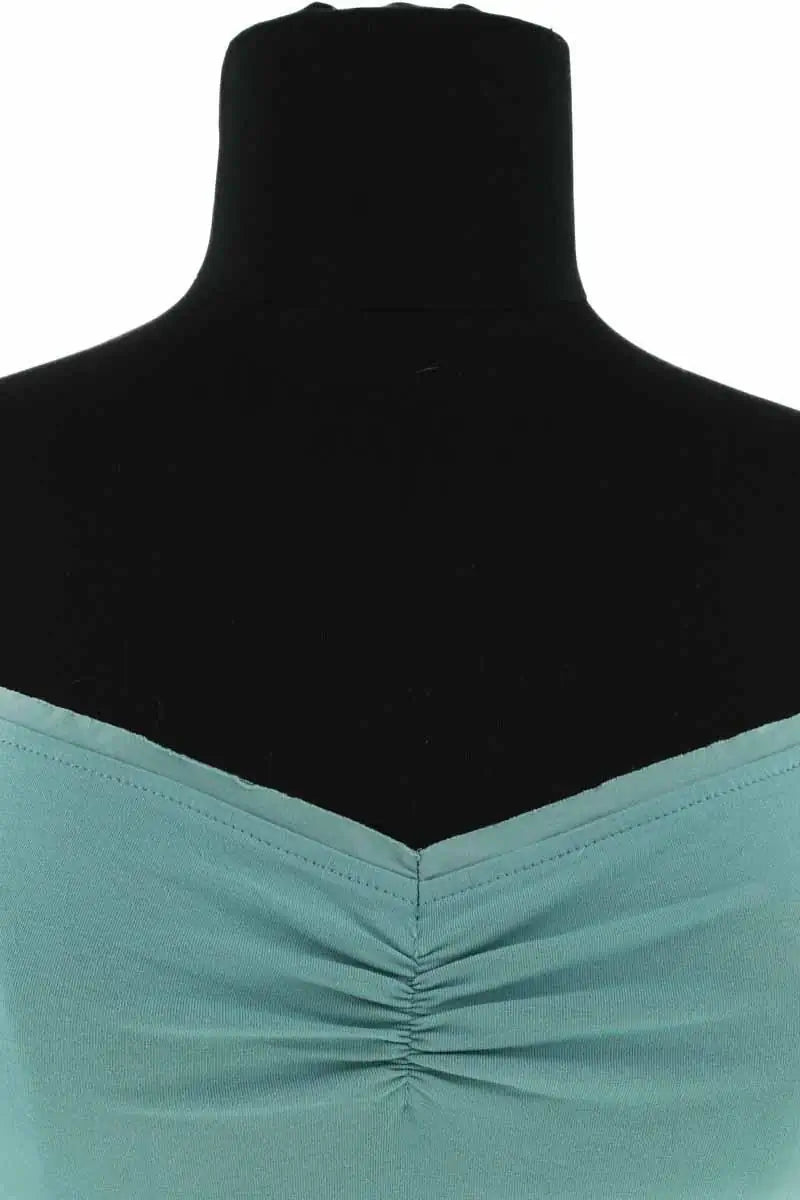 Top sans manche Boden Bleu en Coton