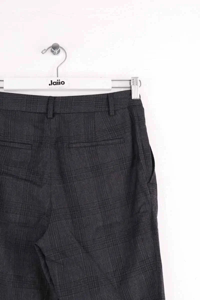 Pantalon slim Ba&Sh Noir en Laine