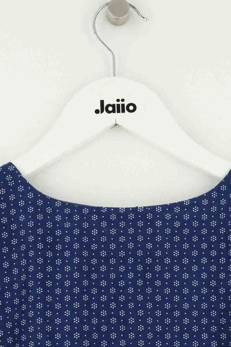Robe American Vintage Bleu en Coton