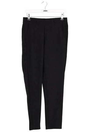 Pantalon droit Liu Jo Noir en Synthétique, taille S - Seconde Main